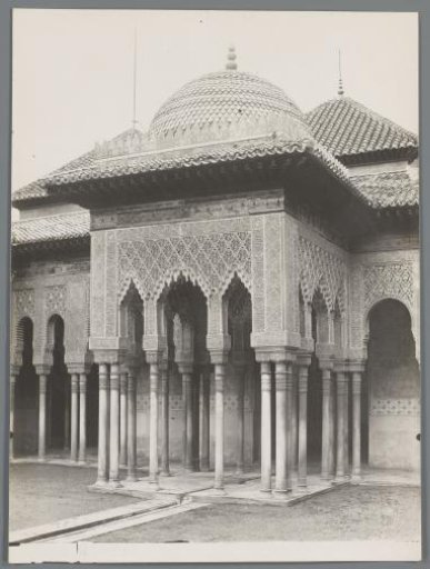 Pavilion at the Lions' Court in the Alhambra, Granada, Spain