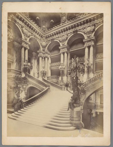 Central Staircase of the Opéra Garnier in Paris