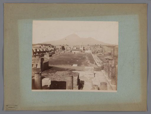 View of the Forum at Pompeii