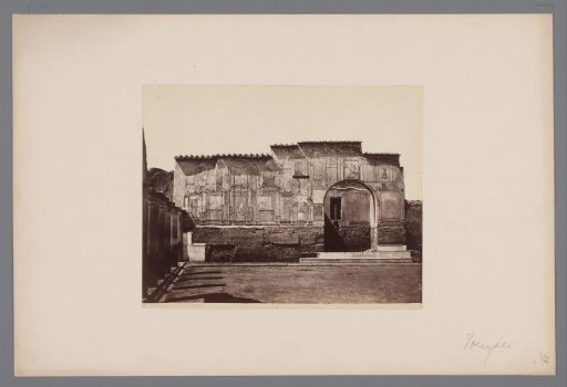 Ruins of a Bathhouse at Pompeii
