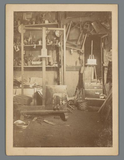 Studio of Piet Meiners at Ewijckshoeve near Lage Vuursche