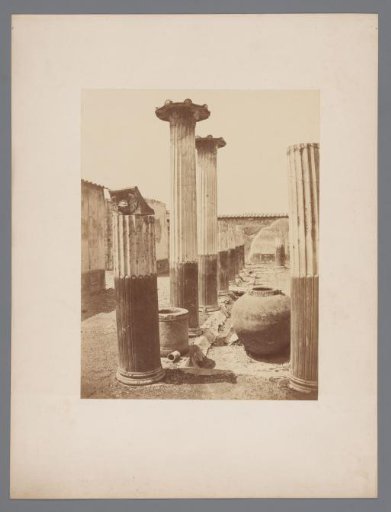 Ruin in Pompeii, Italy