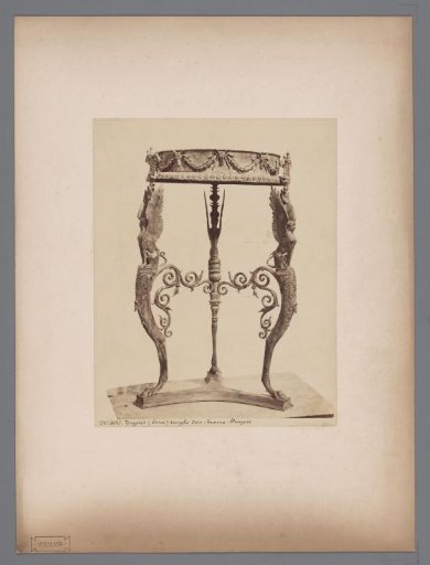 Tripod from the Temple of Isis in Pompeii, Italy