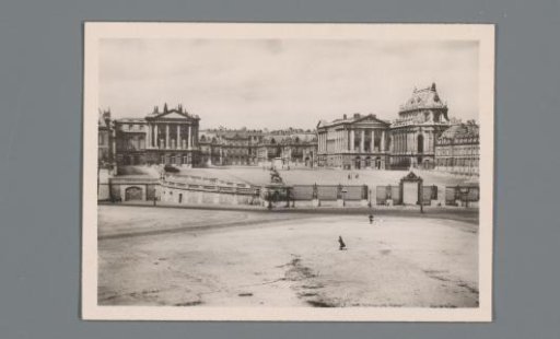 Facade of the Palace of Versailles