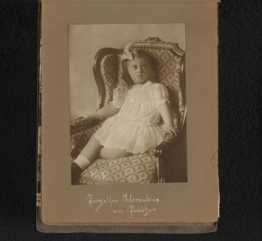 Portrait of Alexandrine of Prussia