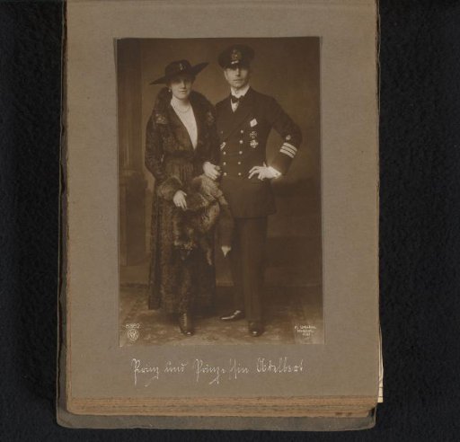 Portrait of Adalbert of Prussia and his wife Adelheid Arna of Saxe-Meiningen