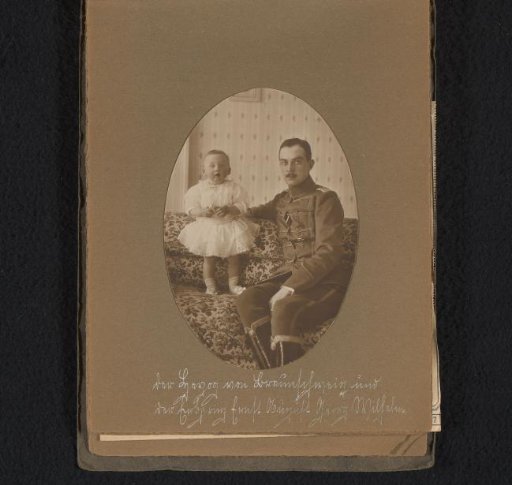 Portrait of Ernest August of Brunswick and his son Ernest August of Hanover