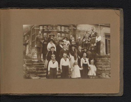 Group portrait of the German Imperial Family