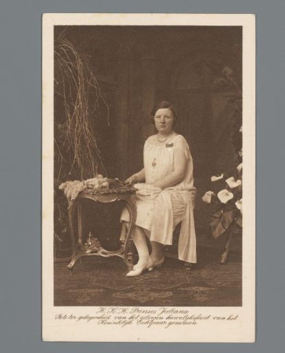 Portrait of Juliana of the Netherlands