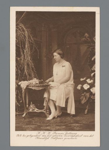 Portrait of Juliana of the Netherlands