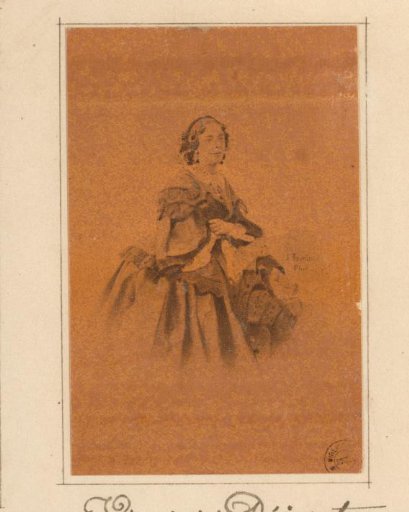 Portrait of Virginie Déjazet