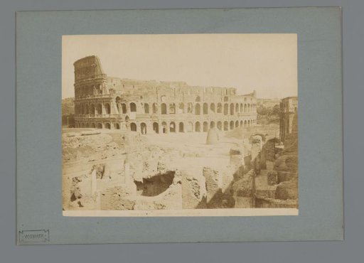 View of the Colosseum in Rome, Italy