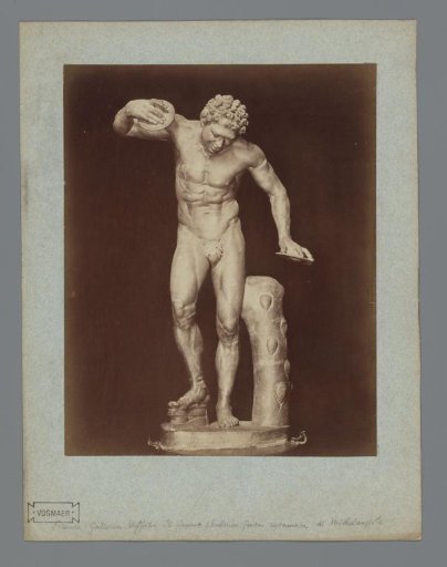 Sculpture in the Galleria degli Uffizi in Florence, Italy