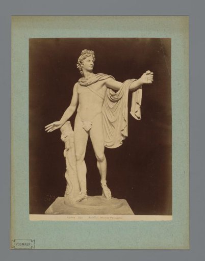 Statue of Apollo Belvedere in the Vatican Museums, Vatican City, Italy