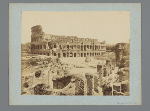 View of the Colosseum seen from the Palatine