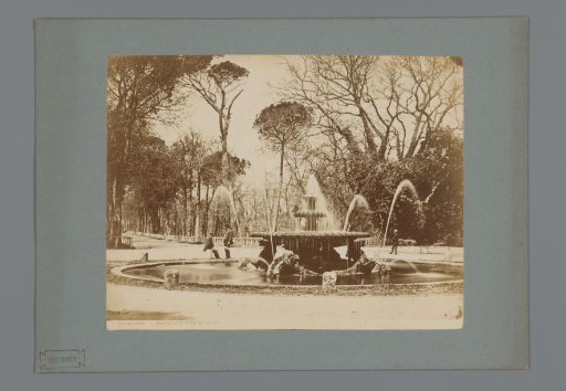 Fontana dei Cavalli Marini in the Villa Borghese