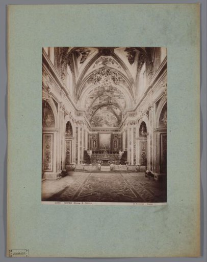 Interior of the Charterhouse of Saint Martin in Naples, Italy
