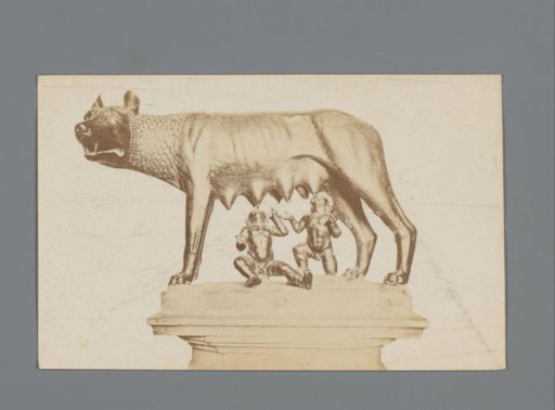 Statue of the Lupa Capitolina in Rome