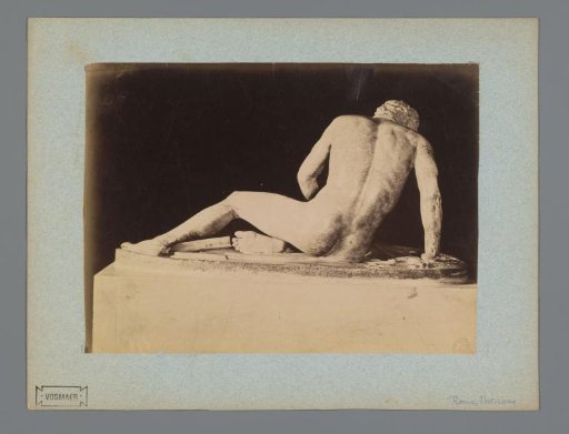 Sculpture of a recumbent figure