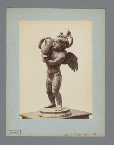 Bronze sculpture, excavated in Pompeii, Italy