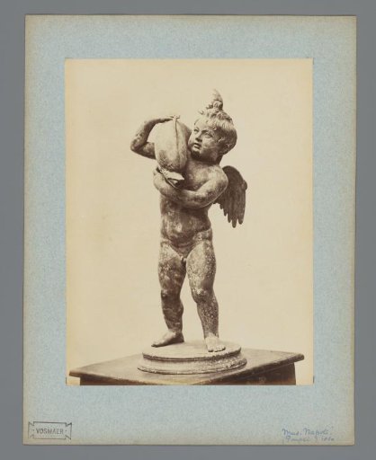 Bronze sculpture, excavated in Pompeii, Italy