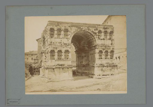 Arch of Janus in Rome, Italy