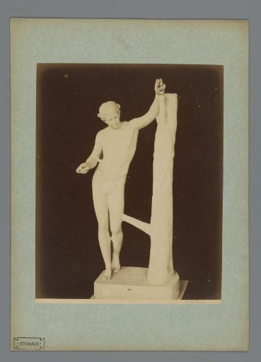 Sculpture of Apollo Sauroctonos in the Vatican Museums, Vatican City, Italy
