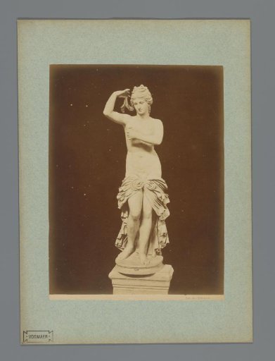 Sculpture of a goddess in the Vatican Museums, Vatican City, Italy