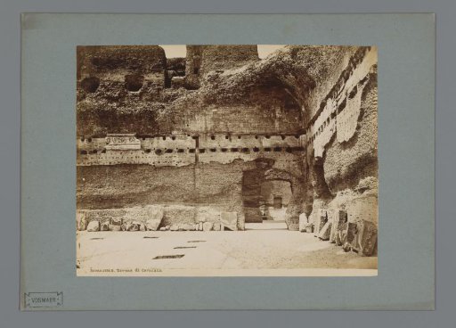 View of the Baths of Caracalla