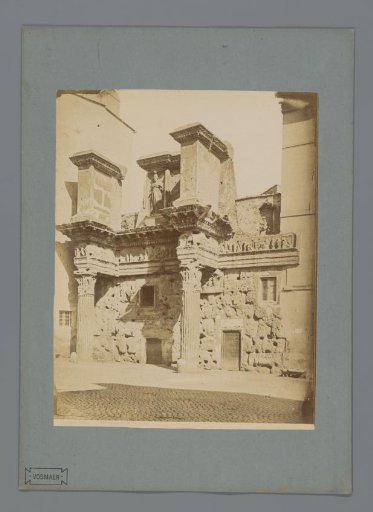 Temple of Minerva on the Forum of Nerva in Rome