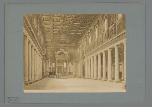 Interior of the Basilica of Santa Maria Maggiore