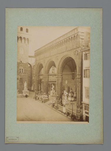Loggia dei Lanzi in Florence, Italy