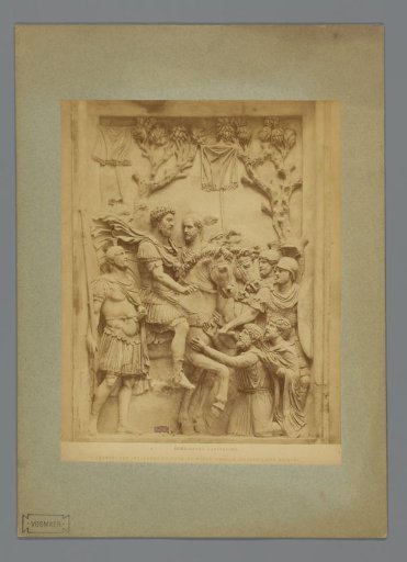 Relief of the Marcomannic War in the Capitoline Museums in Rome, Italy