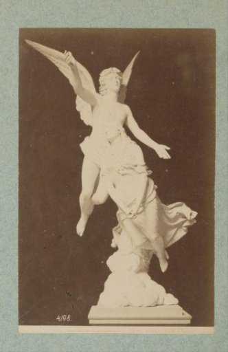 Monumental tomb of Parpaglioni after Federico Fabiani at the Staglieno Cemetery in Genoa, Italy