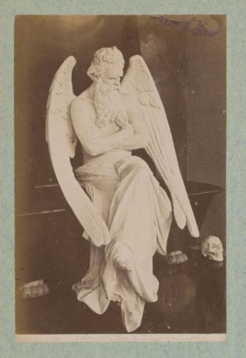 Monument for E. Piaggio after Santo Saccomanno at the Staglieno cemetery in Genoa, Italy