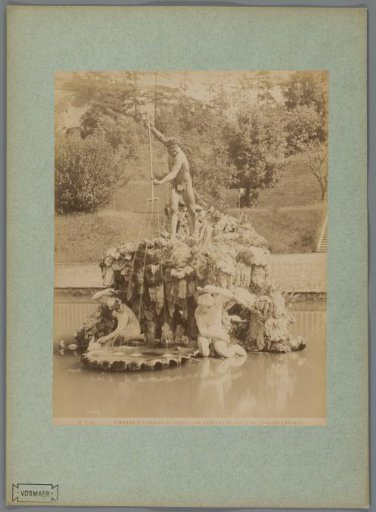 Neptune Fountain in the Boboli Gardens in Florence