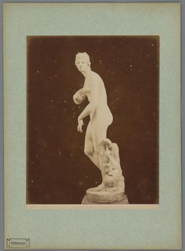 Sculpture of the Venus de' Medici in the Galleria degli Uffizi in Florence