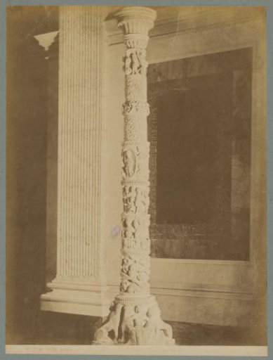 Marble Candelabrum in St. Paul Outside the Walls in Rome