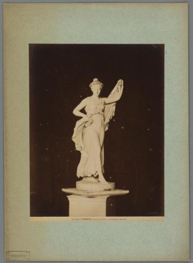 Sculpture of Terpsichore by Bertel Thorvaldsen in Florence