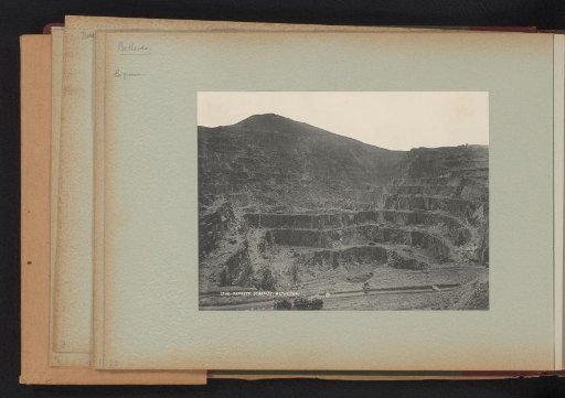 Limestone quarry in Bethesda