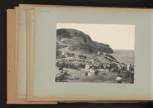 Crowd in Happy Valley, Llandudno