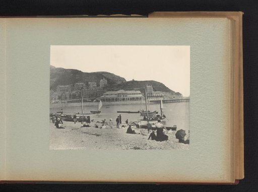 Beach view at Llandudno