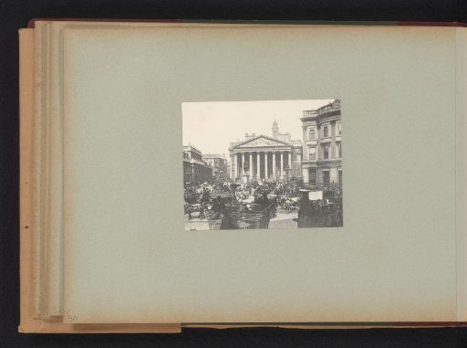 View of the Royal Exchange in London