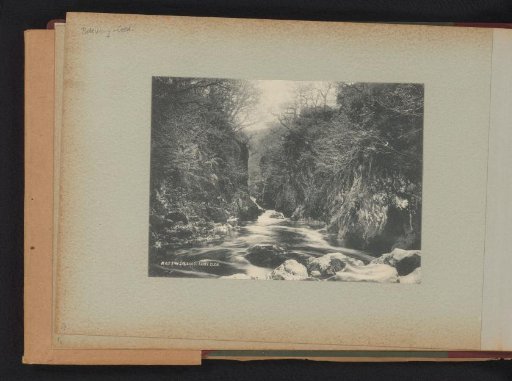 View of Fairy Glen near Betws-y-Coed, Wales