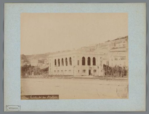 View of the Zoological Station in Naples