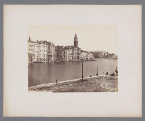 View of the Grand Canal and Santa Maria della Salute, Venice, Italy