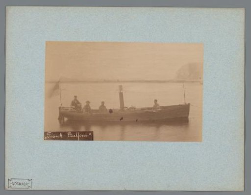 Four men in a boat
