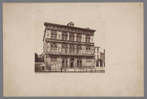 View of the Palazzo Vendramin, Venice, Italy