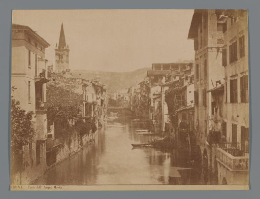 View of the Canale dell'Acqua Morta in Verona