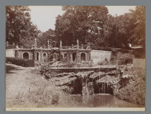 Fontana del Giglio in the Gardens of the Villa Panfili in Rome